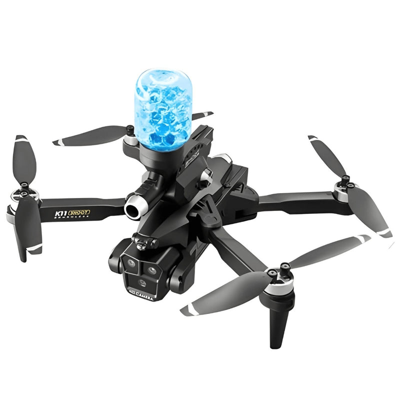 Drone Shoot Pro Lança Bolinhas De Gel Com 3 Baterias Especial Dia Das Crianças + 5 Mil Bolinhas de Gel