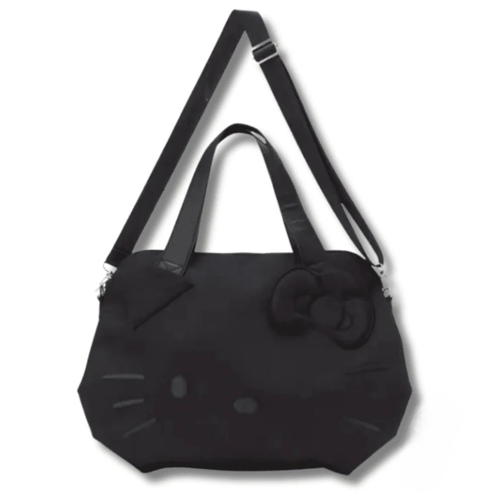 Bolsa de Viagem Hello Kitty Luxo - 3 em 1 (Bolsa + Broche + Necessaire)