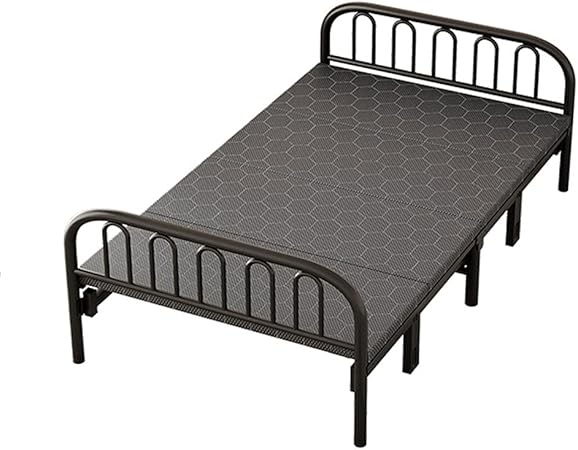 Cama Dobrável Doméstica Fácil De Dobrar Capacidade: 300 kg Cama Dobrável + Colchão