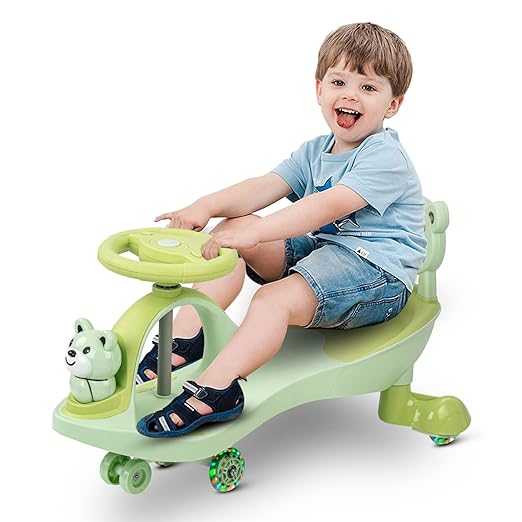 BabyCar Carro infantil com rodas brilhantes diversão garantida