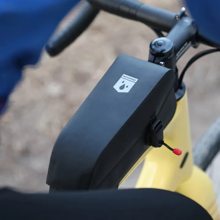 Bag à prova d'água para bicicleta, portátil, fivela magnética