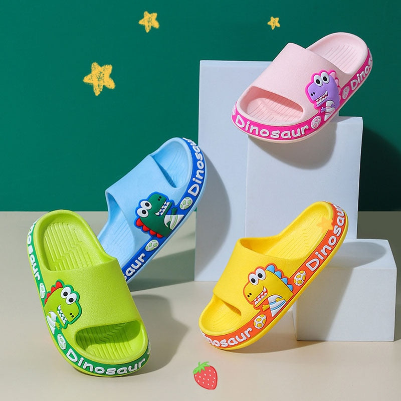 Chinelo Infantil Anti-Derrapante DinoBaby | Conforto Para Os Pés Do Seu Filho