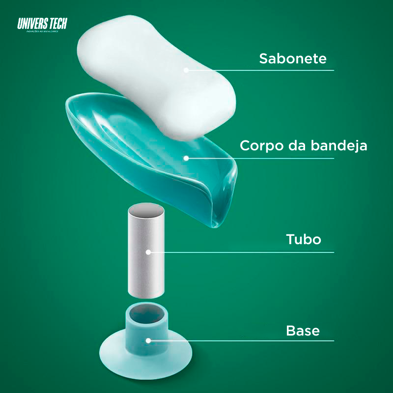 Saboneteira com Drenagem de Água 4.0